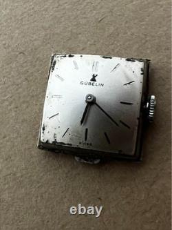 Non-Working Gubelin Vintage Swiss Watch Antique Wristwatch for Parts or Repair