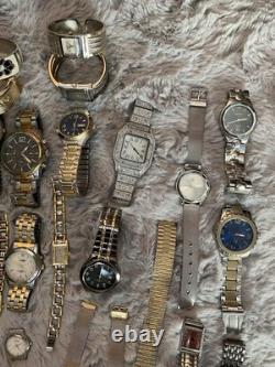 Non Working Watch Lot For Repair Or Parts