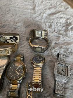 Non Working Watch Lot For Repair Or Parts