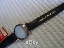 Nos Omega Geneve Ladies Complete Case Crystal Dial Strap & Buckle 6278