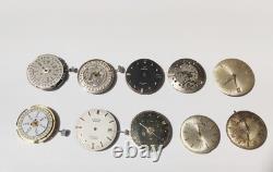 Not Working Automatic Hand winding Watch Movement Parts & Repair For Watchmaker