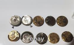 Not Working Automatic Hand winding Watch Movement Parts & Repair For Watchmaker