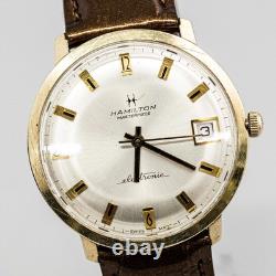 Not Working! For Parts Hamilton Masterpiece Electronic Automatic K10GF Men's