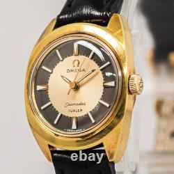 Not Working! For Parts Vintage 1967 OMEGA Seamaster Turler Cal. 630 MT Women's