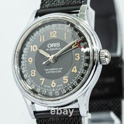 Not Working! Need Repair ORIS Pointer Date 302-7285B Manual Winding 31mm Men's