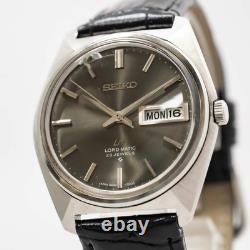 Not Working! Needs Repair SEIKO Lordmatic 5606-7000 Automatic Dial Men's Watch