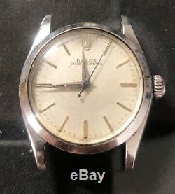 Not Working Rolex 6549 Oyster Perpetual Midsize Watch In SS Cal. 1130 From 1958