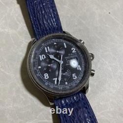 OBRIS MORGAN Automatic Men's Watch Limited Antique Chronograph For parts as is