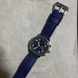 OBRIS MORGAN Automatic Men's Watch Limited Antique Chronograph For parts as is