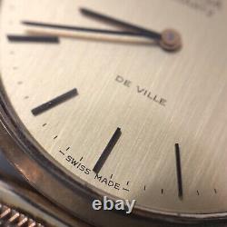 OMEGA DE VILLE VINTAGE WATCH SWISS MADE QUARTZ As is not working no returns