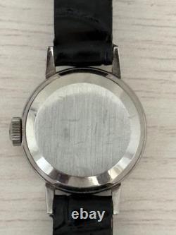 OMEGA De Ville Ladies Watch Automatic Not Working 1.8cm Case Leather Strap Junk