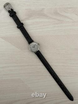 OMEGA De Ville Ladies Watch Automatic Not Working 1.8cm Case Leather Strap Junk