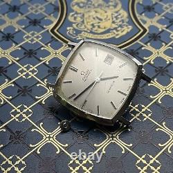 OMEGA Geneve Square Silver Dial Automatic Men's Watch Repair or Restoration
