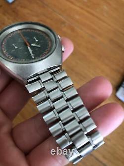 OMEGA Speedmaster Professional Mark II Gray Men's Watch FOR PARTS NOT WORKING