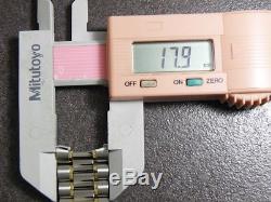 OMEGA Speedmaster Triple Date Moonphase 18K Combi Bracelet band for Parts