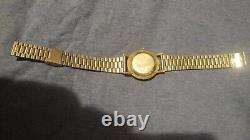 ORIGINAL VINTAGE BRICHOT 17J MANS WATCH HEBREW NUMERALS Israel gift for parts