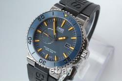 ORIS Aquis 7654 Maldives Limited Edition Titanium Automatic Watch Box Damaged