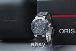 ORIS Aquis 7654 Maldives Limited Edition Titanium Automatic Watch Box Damaged