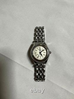 ORIS Pointer Date 7472 Silver Dial Automatic Womens Watch 26.5mm Not working