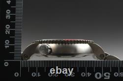 ORIS TT1 7562P Diver Date Automatic Titanium Black Dial Mens Watch Box Damaged