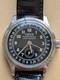ORIS Vintage Watch Black Dial Running Condition No Strap For Parts Or Restore