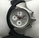 Oakley Hydrophobic Chronograph Watch Men 44mm Date New Battery BROKEN BAND