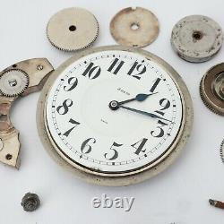 Octava Watch & Co 8 Day Travel Clock Swiss Made For Watchmakers Parts Repairs