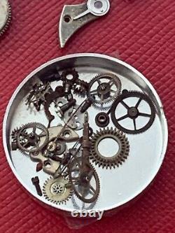 Old Rolex Observatory Wrist Watch Movement Parts Or For Restoration No Res