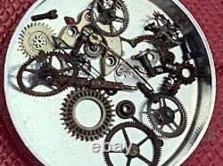 Old Rolex Observatory Wrist Watch Movement Parts Or For Restoration No Res
