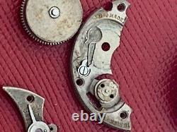 Old Rolex Observatory Wrist Watch Movement Parts Or For Restoration No Res