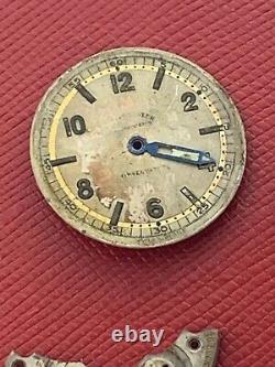 Old Rolex Observatory Wrist Watch Movement Parts Or For Restoration No Res