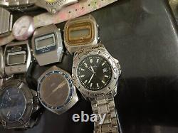 Omax Jemis Hmt And Other 12 Peic Watches Not Working MIX Lot Spare Parts Purpose