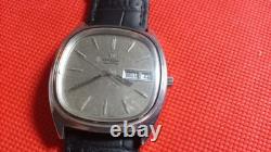 Omega 1310 Quartz Wrist Watch Swiss Made Stainless Steel For Parts And Repair