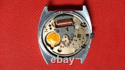 Omega 1310 Quartz Wrist Watch Swiss Made Stainless Steel For Parts And Repair