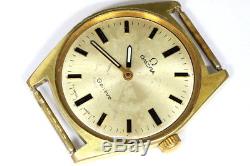 Omega 17 jewels 601 handwind Swiss watch for parts/restore