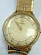 Omega 17J Vintage Bumper Automatic 14k Gold Filled Men's Watch For Parts/Repair