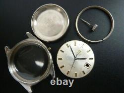 Omega Automatic Geneve Case Set Parts (case, 3 Needles, Stem & Crown)