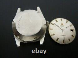 Omega Automatic Geneve Case Set Parts (case, 3 Needles, Stem & Crown)