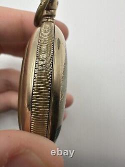 Omega Broken Project 1912 Pocket Watch Gold Time Men Mechanical