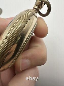 Omega Broken Project 1912 Pocket Watch Gold Time Men Mechanical