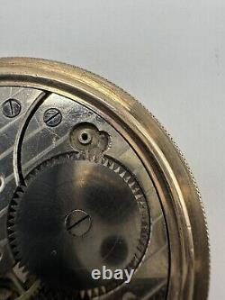 Omega Broken Project 1912 Pocket Watch Gold Time Men Mechanical