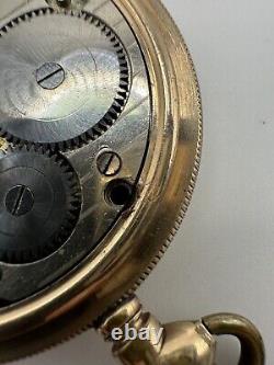 Omega Broken Project 1912 Pocket Watch Gold Time Men Mechanical