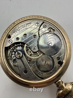 Omega Broken Project 1912 Pocket Watch Gold Time Men Mechanical