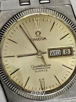 Omega Constellation ChronographMens Watch 1346 Movement Minute Hand Not Working