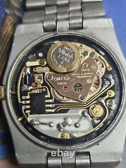 Omega Constellation ChronographMens Watch 1346 Movement Minute Hand Not Working