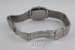 Omega DE VILLE Quartz Square 31mm Mens Watch Not working For Repair or Parts