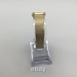 Omega De Ville Watch Women 20mm Gold Tone Swiss 1387 BROKEN PARTS OR REPAIR