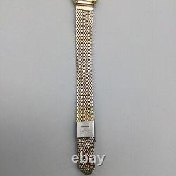 Omega De Ville Watch Women 20mm Gold Tone Swiss 1387 BROKEN PARTS OR REPAIR