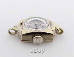 Omega Ladies Vintage Watch 14K White Gold / Not working