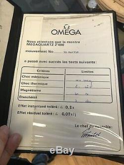 Omega Marine Chronometer Megaquartz Two Tone Constellation With Original Papers